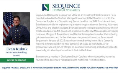 Sequence Financial Services Welcomes Evan Kukuk